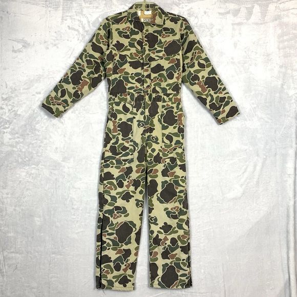 Walls Other - Walls Youth Insulated Vintage Coveralls Size 14 Reg Camo Blizzard -Pruf USA